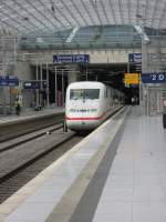 Der 402 Zwickau verl�sst K�ln/Bonn Flughafen am 26.06.2007 als ICE ...