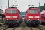 Siegen 03.06.2007 (111 103-8 + 111 098-0)  ...