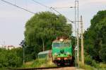 EU07-108 mit Schnellzug Narew , Bielsko-Biała am 25.06.2007  ...