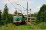 EU07-323 mit Schnellzug Narew , Bielsko-Biała am 29.06.2007  ...