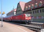 Regionalexpress mit Lok 143 ...  Ulrich Slovig 01.07.2007