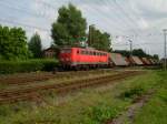 140 537 mit Stahlplattenzug ...  Oliver Schr�der 01.07.2007