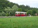Triebwagen T33 der H�rtsfled-Museums-Bahn ...  Martin Respondek 01.07.2007