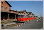 Sonderfahrt des VT 10.02 am 24.06.2007, hier bei der Durchfahrt ...