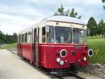 triebwagen T33 kurz vor der Abfahrt nach S�gm�hle Hp. Hier ...