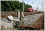 11142 mit REX am 27.06.2007 kurz vor dem Verschiebebahnhof Graz. ...