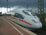 br-403-ice-3 DB ICE3 Steuerwagen 403 055-7 einer Doppeltraktion nach 
M�nchen Hbf. in Dortmund Gleis 16
