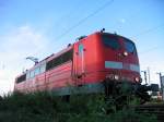BR 151 BR 151 064-3 steht Solo am Neusser Rbf