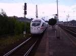 br-411-ice-t Ein ICE-T steht abfahrbereit in Hamburg-Altona. 30.06.07