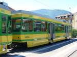 compagnie-des-transports-en-commun-de-neuchatel-et-envions--tn TN - Steuerwagen Bt 553 am Endpunkt in Boudry am 19.05.2007