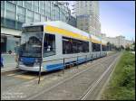 Tram 1110 im LVB-Design ...  Dany Neumann 03.07.2007