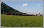 br-1116-vor-guterzugen 1116 mit G�terzug nahe Kammern, am 02.05.2007
