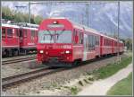 Der Regionalzug aus Samedan ...  Herbert Graf 04.07.2007