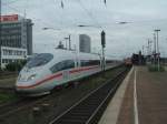Endstation Dortmund f�r den DB ICE 3 Doppeltraktion aus
M�nchen,f�hrt gleich ...