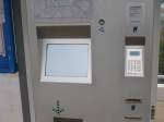 Fahrkartenautomat der Berliner S-Bahn, 1.7.2007 in Strausberg Nord. Nur, wer ...