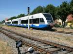 Ausfahrt aus Zinnowitz nach Ahlbeck haben am Nachmittag des 27.07.2006 ...