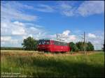 DRE21333 Herzberg/Elster Stadt - M�hlberg/Elbe in H�he Schmerkendorf (Ausfahrt Falkenberg/Elster), ...