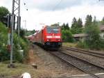 146 231-6 bespannte am 6.7.07 den IRE 4711 am B�31. ...
