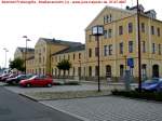 Bahnhof Freiberg/Sa. Empfangsgeb�ude Stra�enseite. ...  Jens Haipeter 09.07.2007
