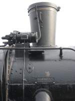 M�V 411 118 mit ihrem ALCO Fabrikschield im Ungarischen Eisenbahnmuseum
Budapest,17.09.2006 ...