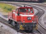 Diese Diesellok  RAG 673  ...  Martin Kramer 10.07.2007