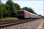 101 049 f�hrt am 24.06.07 mit dem InterCity2298 von Salzburg ...
