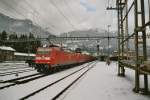 Die Br 185 120-3 und noch eine Br 185 mit ...