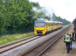 Dampflok oder Diesellok

Ein DH 2 der Veolia donnert vor�ber. Die ...