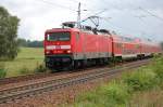 114 034-2 mit RE3 ...  J�rgen Warkus 10.07.2007