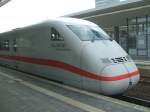 ICE2 Steuerwagen mit Logo U 2007.DE,Europa gelingt gemeinsam.  ...