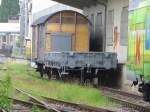 Diese G�terwagen nahe des Solaristurmes an der Strecke Dresde-Werdau in ...