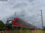 Ein Desiro aus S�mmerda kommend am 15.06.2007  ...