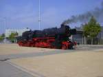 BR 52 8154 auf dem Messegel�nde der MM-Leipzig; zur Modell ...