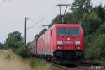 185 213 am 14.07.2007 bei Buchholz (Nordheide).
www.bahnpix.de  ...