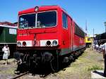 Die nicht betriebsf�hige BR ...  Hendrik Mehnert 16.07.2007