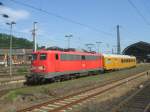 BR 110 243-3 mit ...  Hubert Hager 17.07.2007
