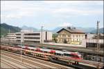 Ein 4024er ist soeben als RB 5119 von Rosenheim in ...