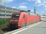 BR 101 003-2 (or) mit IC 2156 von Eisenach nach ...