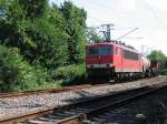 BR 155 262-9 mit ...  Gilbert Coletti 18.07.2007