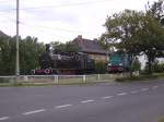 Eine TP1 neben einr SM15 stehen hier neben dem Busbahnhof ...