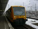 BR 650 der ODEG im Bahnhof Berlin Lichtenberg; Dezember 2005 ...