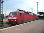 Die BR 120 106-0 ...  Kevin Hilgert 21.07.2007