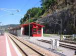 Bahnhof Forbach im Murgtal ...  Thomas Schmidt 21.02.2004