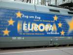 Seitenbeklebung der 101 101-4 Europa .   ...