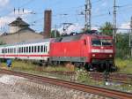 120 030 zieht den ...  Thomas Welzel 22.07.2007
