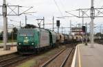 Rail4Chem 185 543 mit einem G�terzug aus Passau bei der ...