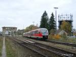 642 215 verl�sst am 27.10.2006 den Bahnhof Memmingen. Das ...