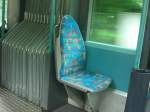 Auch einzel Sitze gibt es in der Siemens Combino in ...