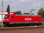 Die Lokomotive 185 209-4 ...  Martin Kramer 25.07.2007