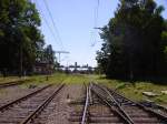 Die Gleise vom Bahnhof Tworog!   ...